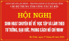 Sinh hoạt Đảng chuyên đề Học tập và làm theo tư tưởng, đạo đưc, phong cách Hồ Chí Minh năm 2024
