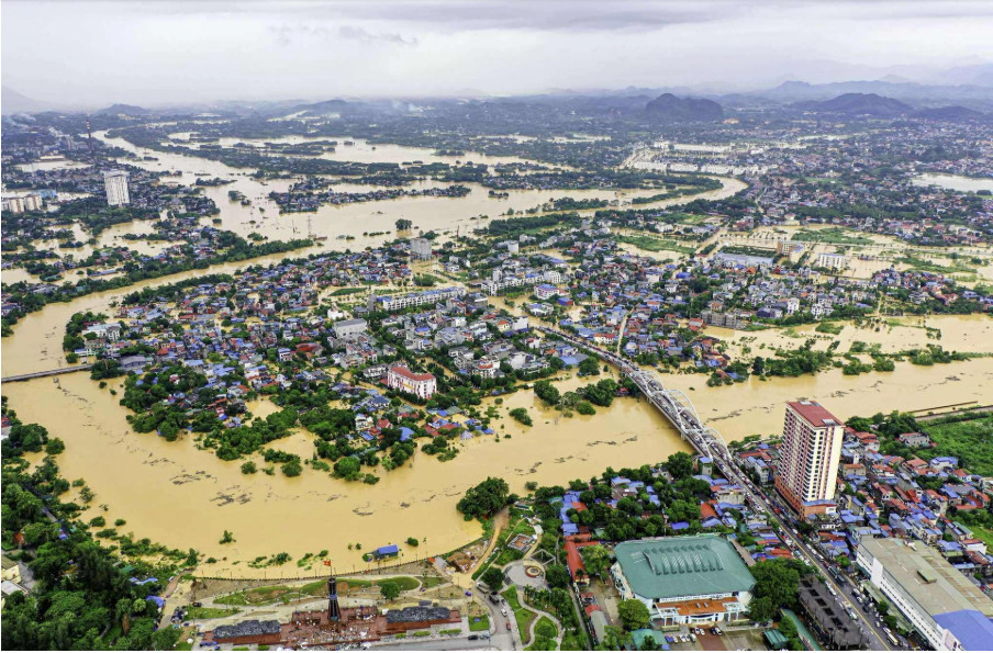 Trận lũ lụt lớn kỷ lục tại Thái Nguyên