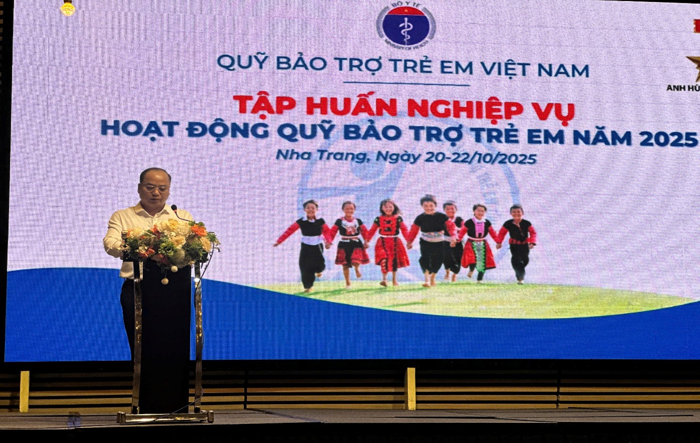 Chương trình “Tập huấn nghiệp vụ Hoạt động Qũy Bảo trợ trẻ em”  năm 2025