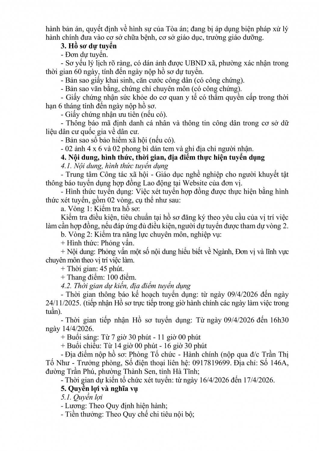 Thong bao tuyen dung HDLD 111 lamtnttcongtacxh 09 04 2026 09h22p37(09 04 2026 09h27p37) signed hình ảnh 1